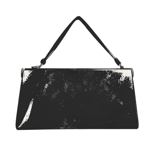 Woodcut Clutch Bag