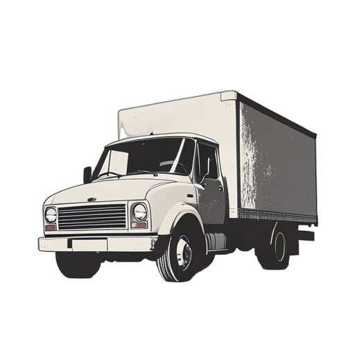 Woodcut Delivery Driver