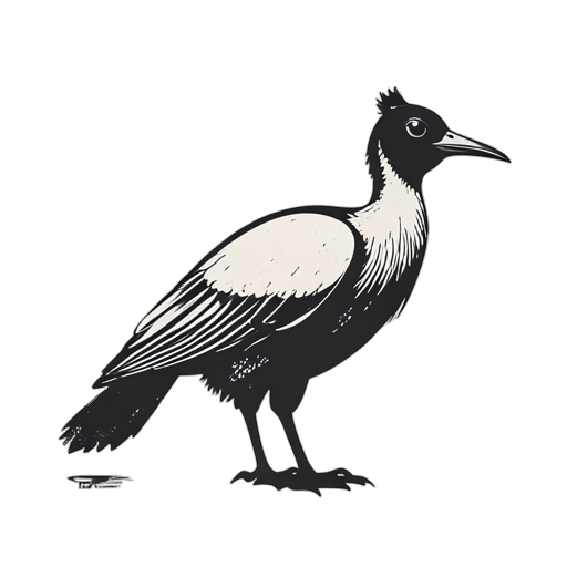 Woodcut Pavo dardo