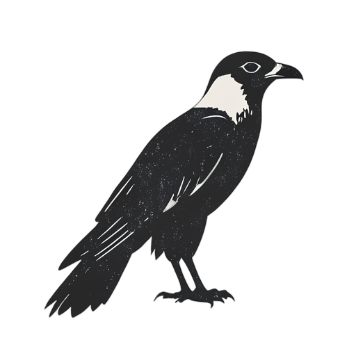 Woodcut sokoł