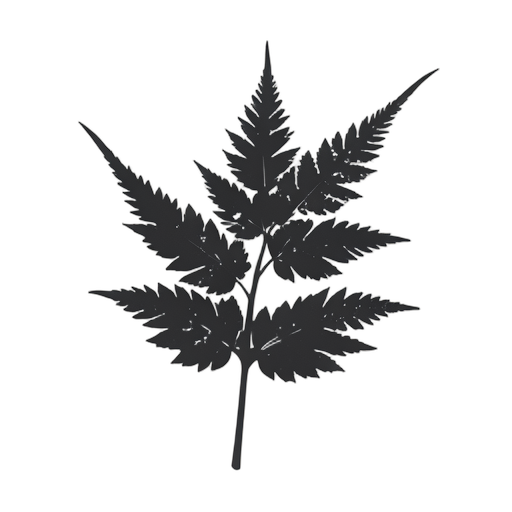 Woodcut Fern