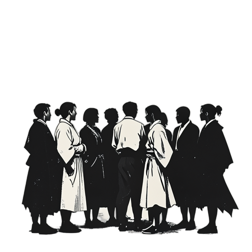 Woodcut กลุ่ม