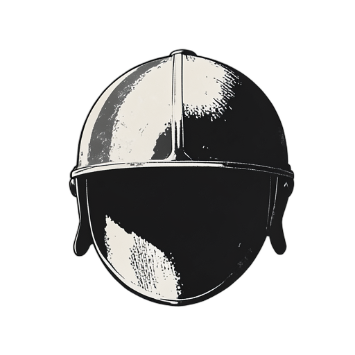 Woodcut Helmet