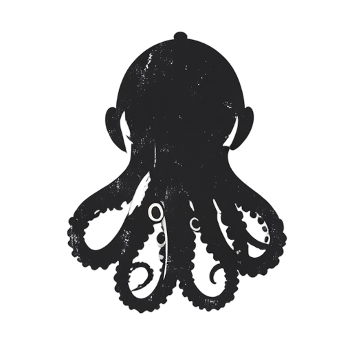 Woodcut Kraken