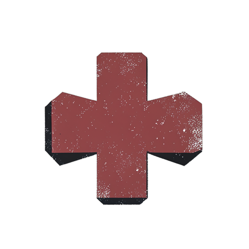 Woodcut Medical Cross