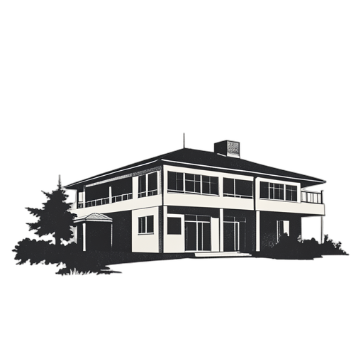 Woodcut motel