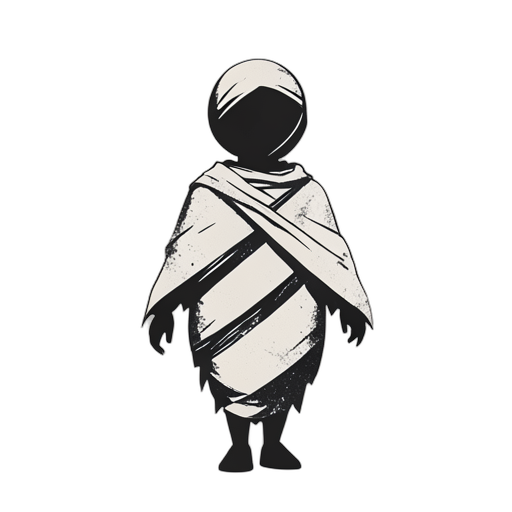 Woodcut Momia