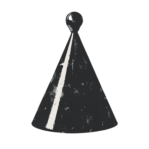 Woodcut Cappello da festa