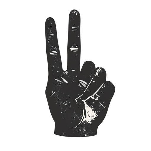 Woodcut สันติภาพ