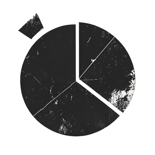 Woodcut पाई चार्ट