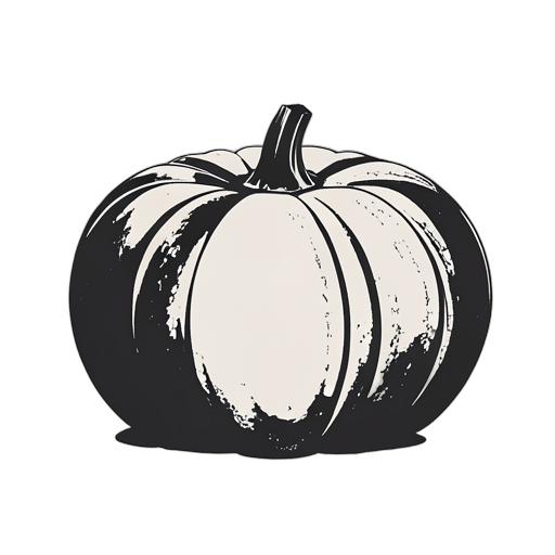 Woodcut Pumpkin