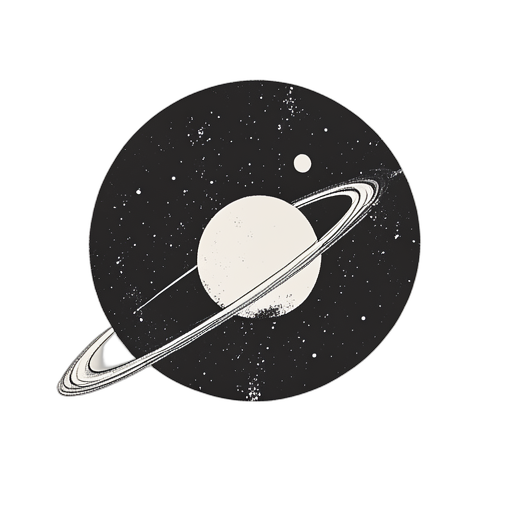 Woodcut Solar System