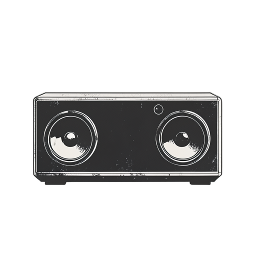 Woodcut soundbar