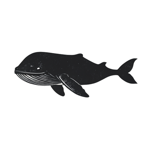 Woodcut วาฬสเปิร์ม