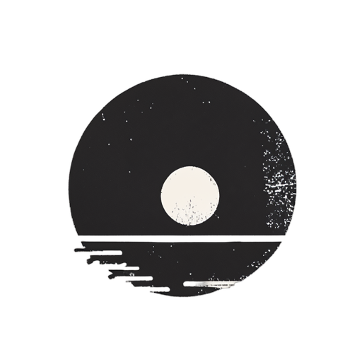 Woodcut Sunset