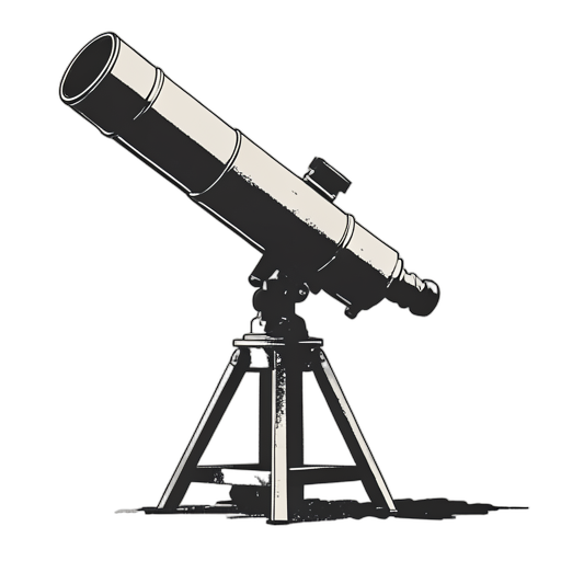 Woodcut Telescope