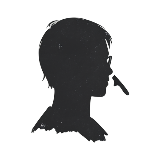 Woodcut Pulgar abajo