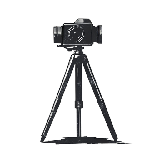 Woodcut tripod