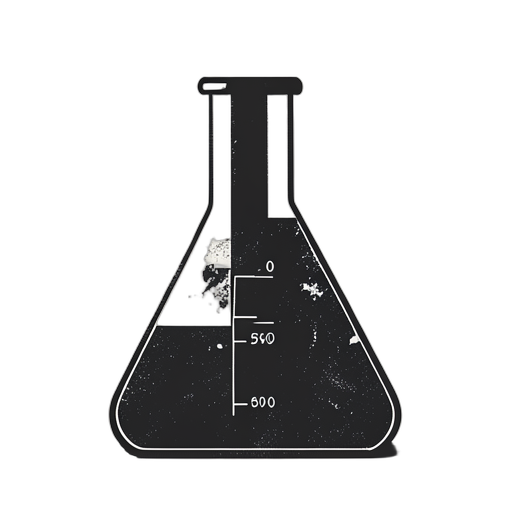 Woodcut ขวดปริมาตร