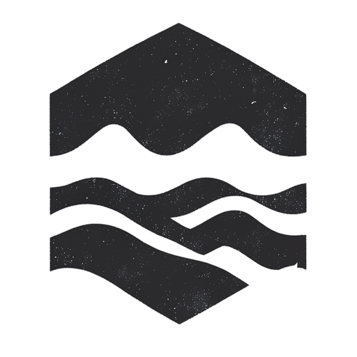 Woodcut คลื่น