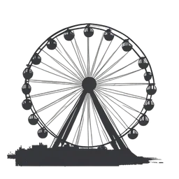Ferris Wheel icon preview