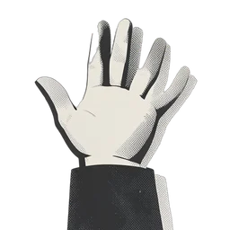 Waiende hand icon preview