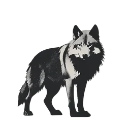 Wolf icon preview