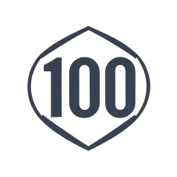 100 Badge