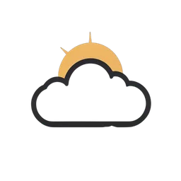 มีเมฆบางส่วน