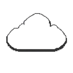 Pixel Cloud icon preview