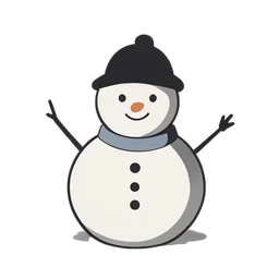 Snowman icon preview