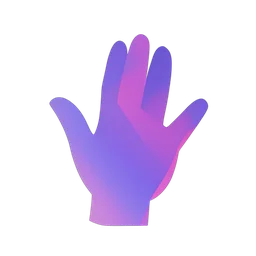 手を振っている手 icon preview