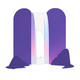 Waterfall icon preview