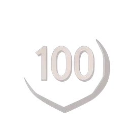 badge 100