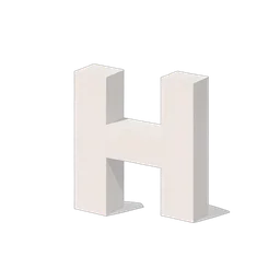 ตัวอักษร H