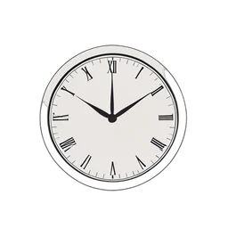 Clock icon preview