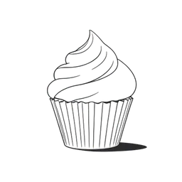 Cupcake icon preview