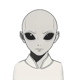 Alien gris