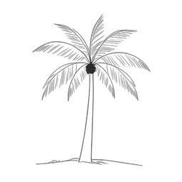 Palmboom icon preview