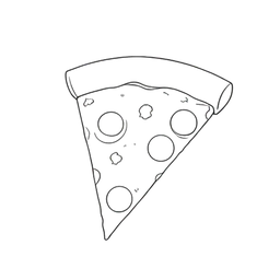 Pizza icon preview
