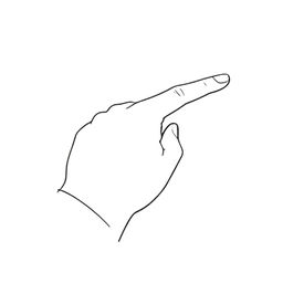 Pointing Right icon preview