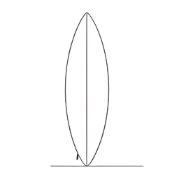 Surfboard icon preview