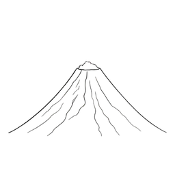 Gunung berapi icon preview