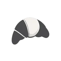 Croissant icon preview