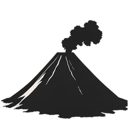 Volcano icon preview