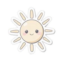 Sonne mit Strahlen