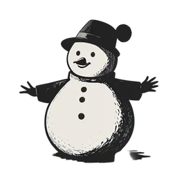 Snowman icon preview